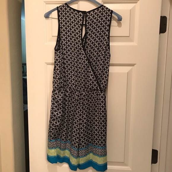 Laundry by Shelli Segal romper black/white/blue - Picture 5 of 6